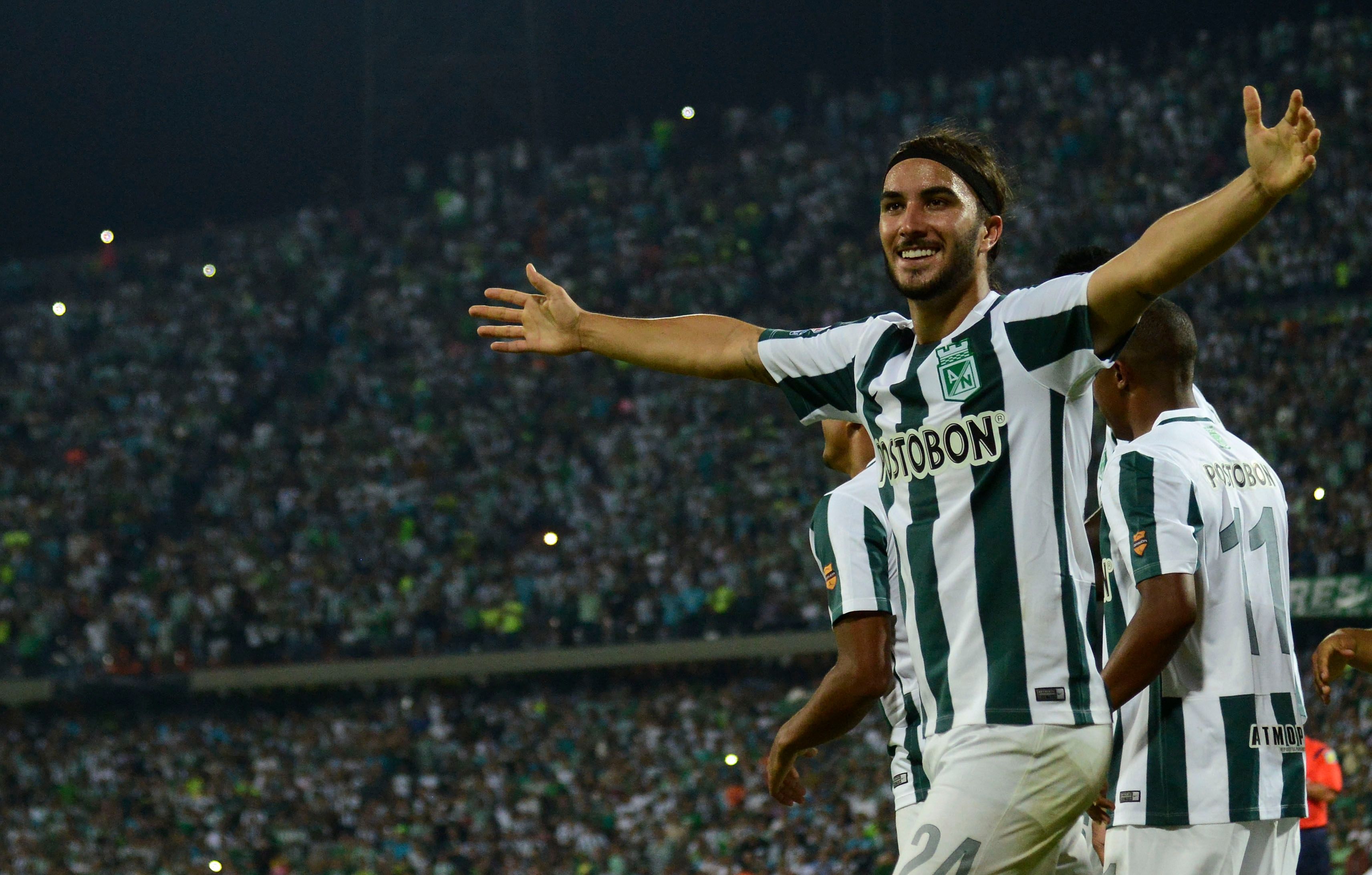 Sebastian Perez Atletico Nacional Copa Libertadores