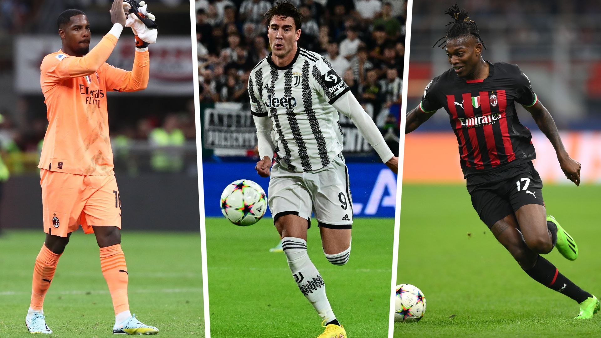 pallone d'oro 2022 maignan leao vlahovic