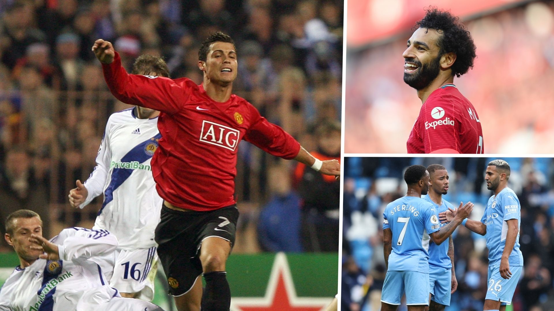 Cristiano Ronaldo Mohamed Salah Manchester City