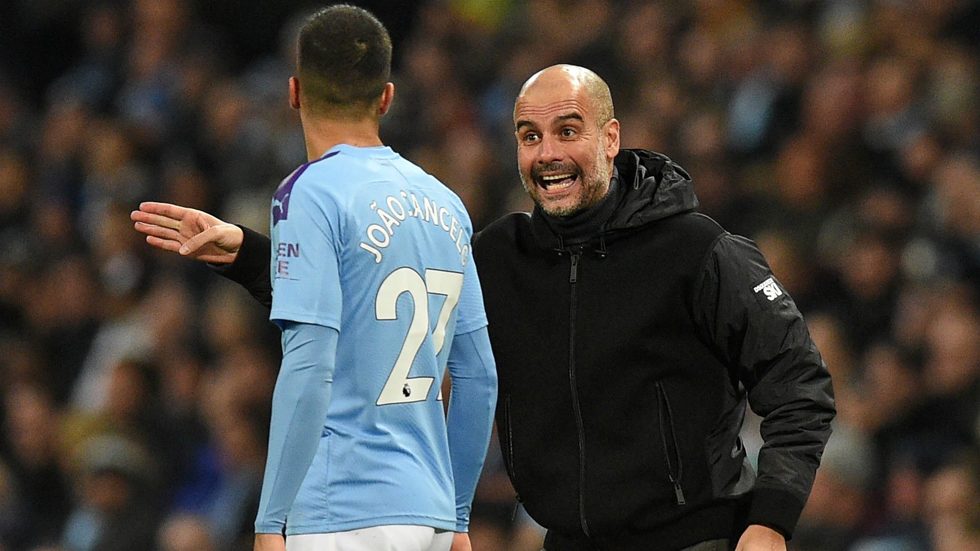 Pep Guardiola Joao Cancelo Manchester City 2019