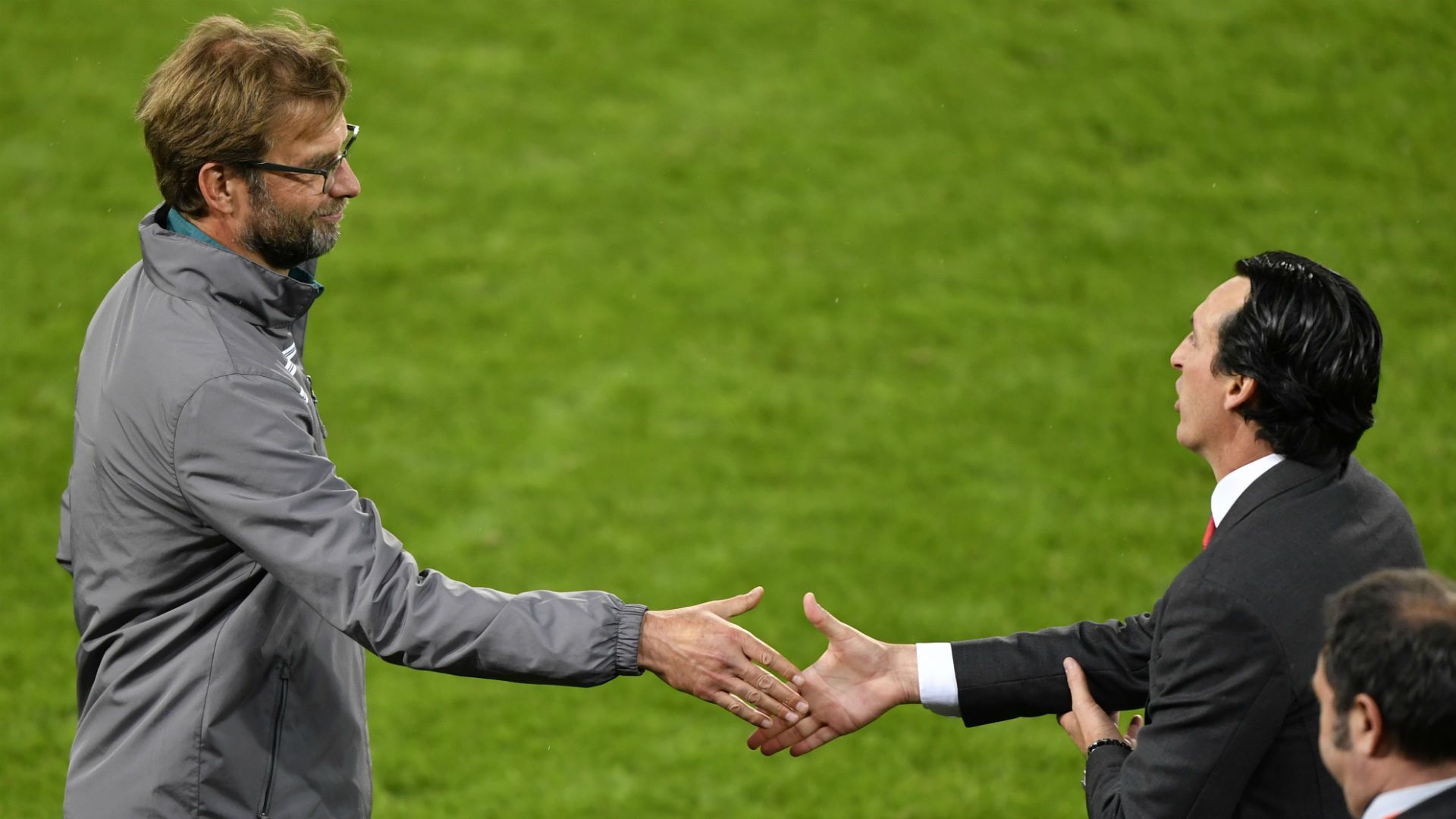 Jurgen Klopp and Unai Emery