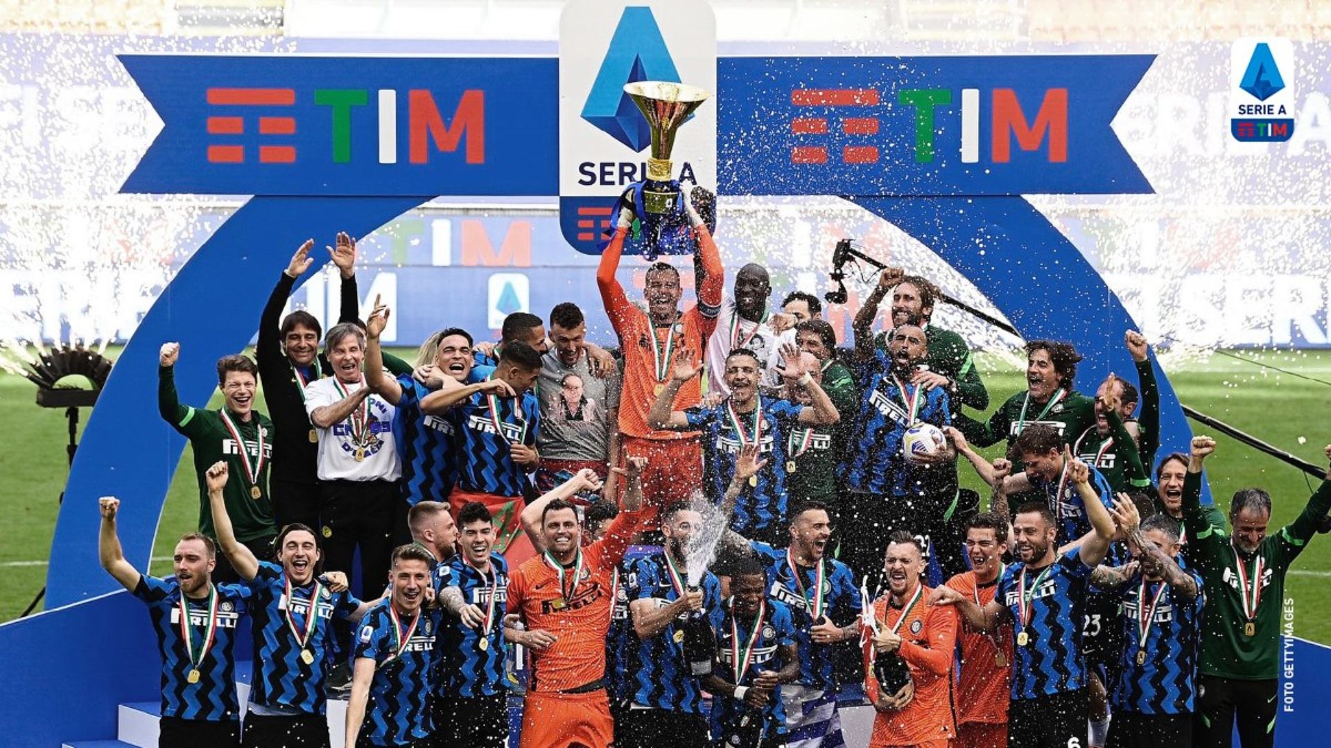 Inter campeón Scudetto 2021