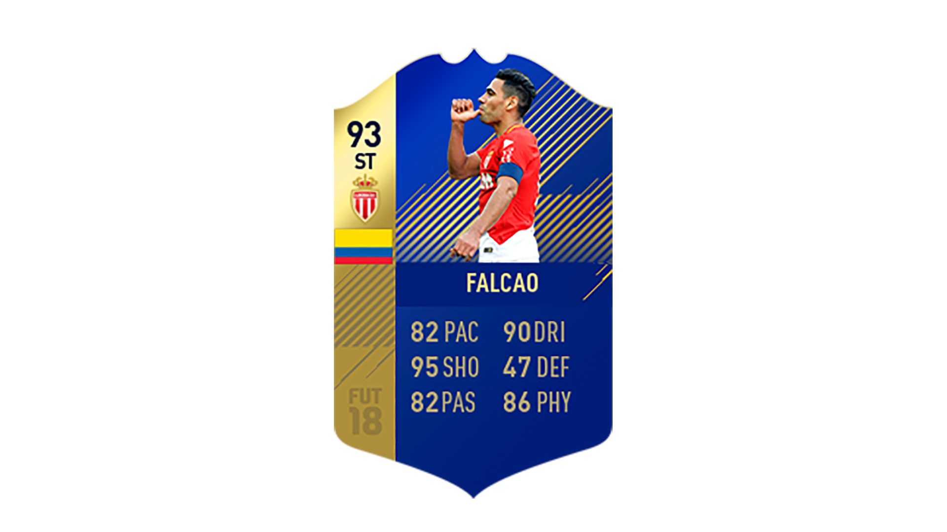 FIFA 18 Ligue 1 Team of the Season Falcao