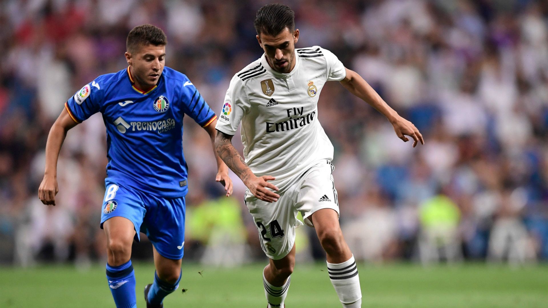 DANI CEBALLOS REAL MADRID GETAFE LALIGA