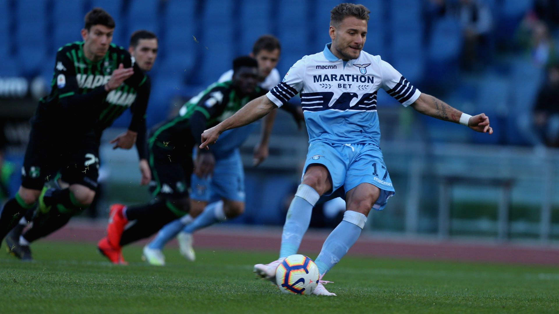 Ciro Immobile Lazio Sassuolo Serie A