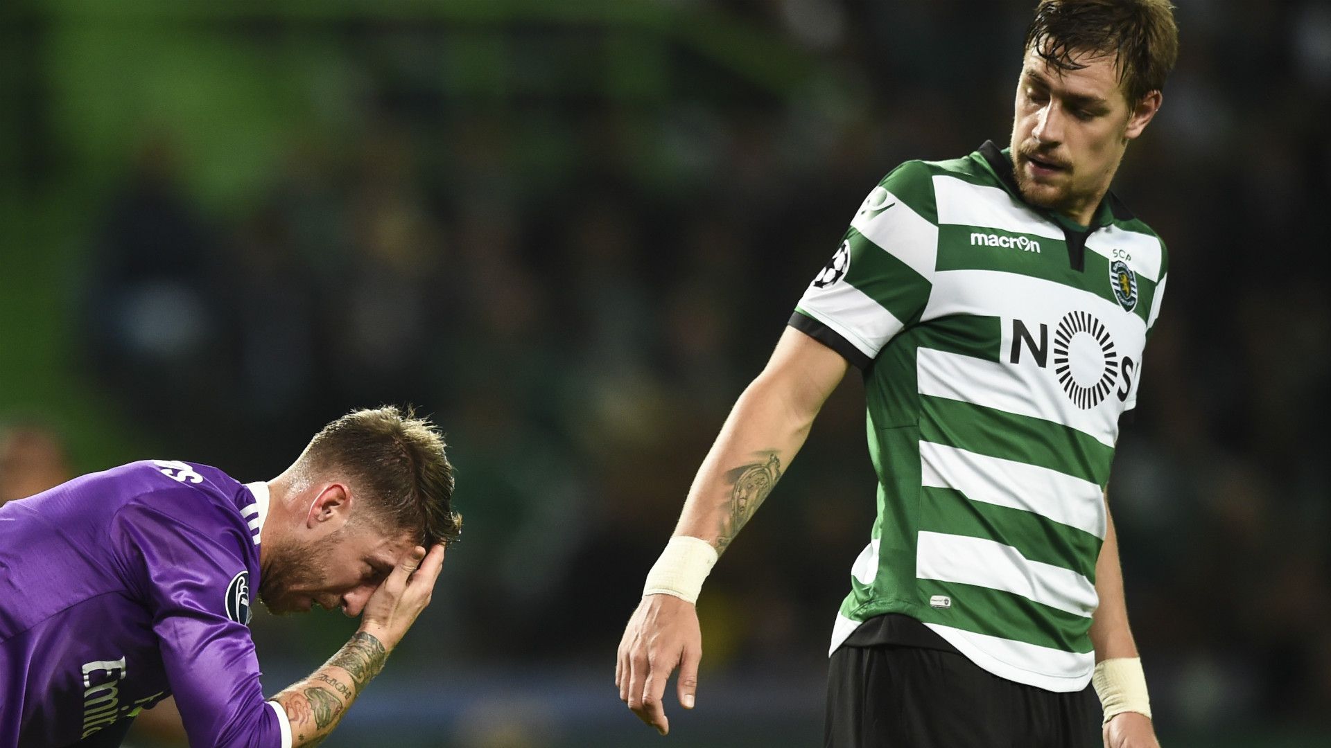 Sergio Ramos Sebastian Coates Sporting Real Madrid Champions League