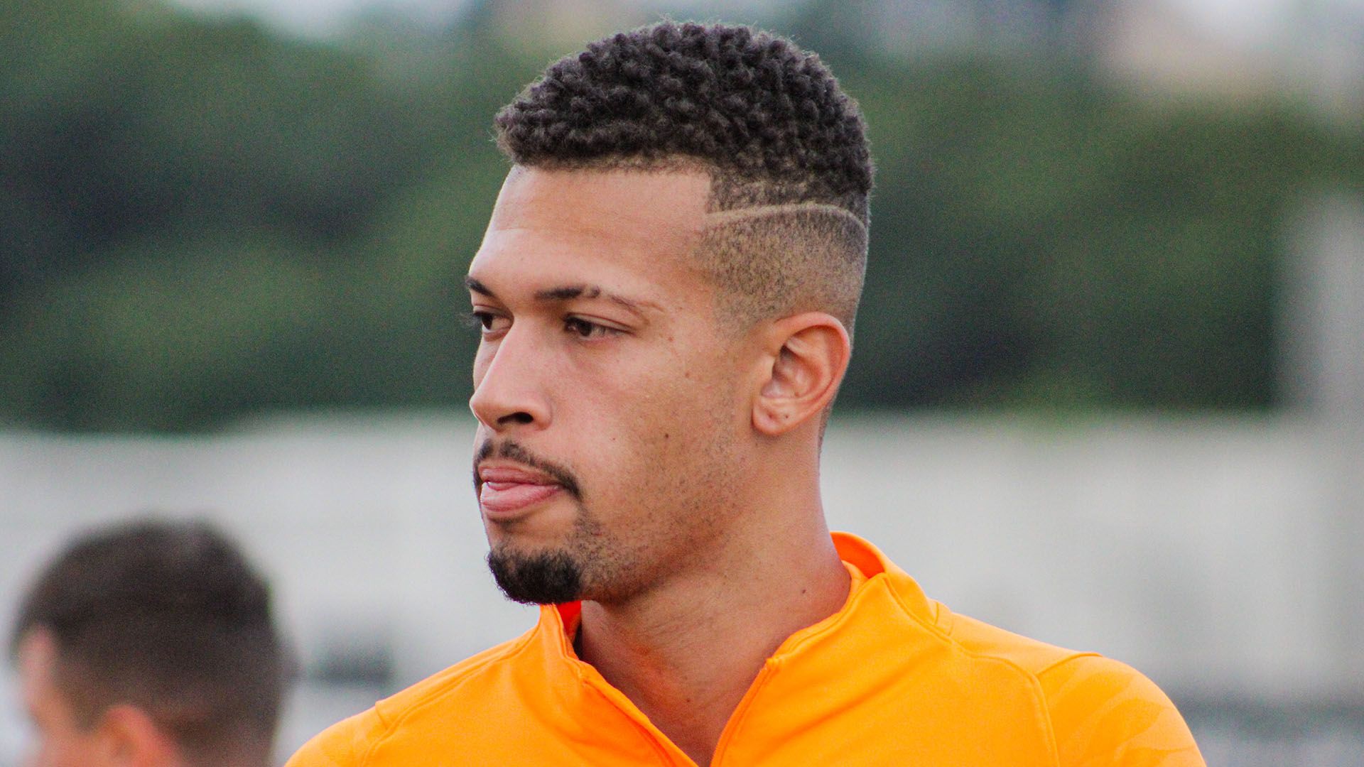 João Victor em treino do Corinthians, 2022