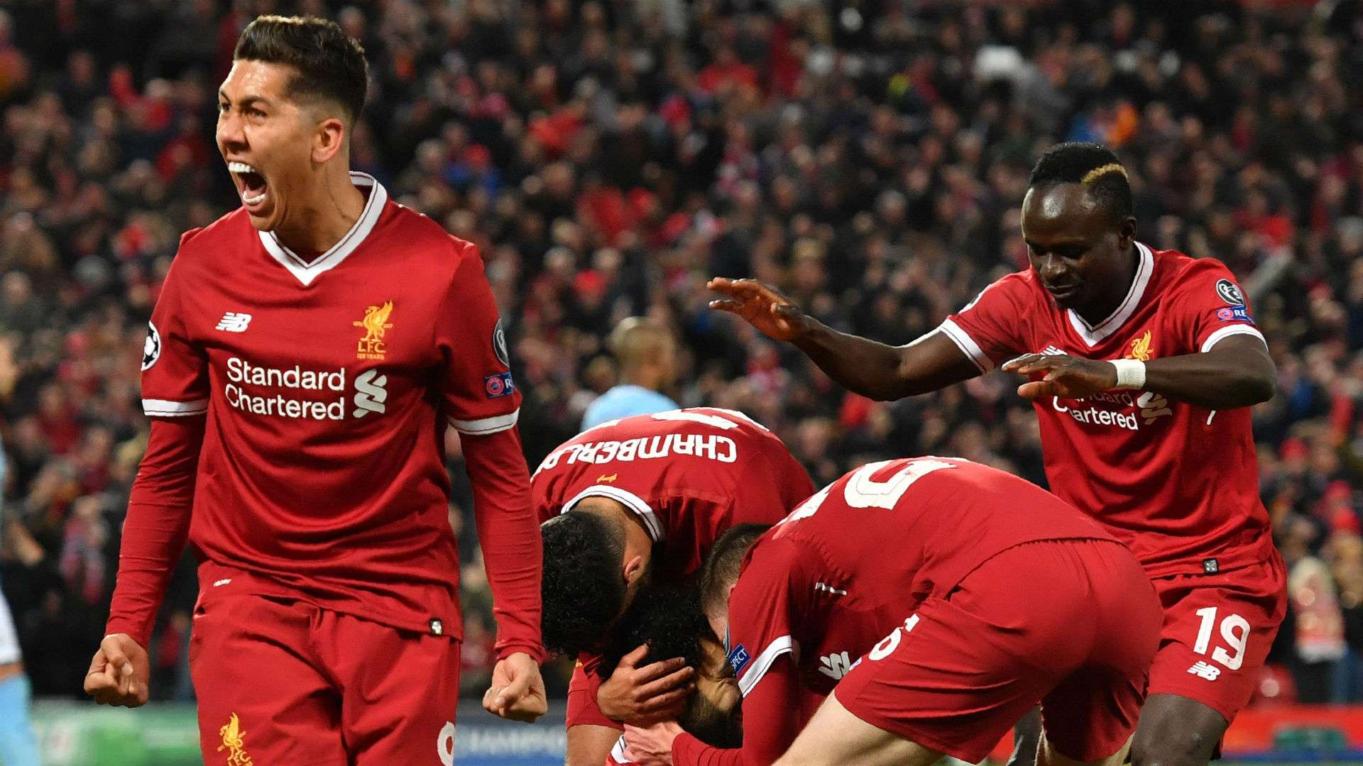 Roberto Firmino Manchester City Liverpool Champions League 04 04 2018