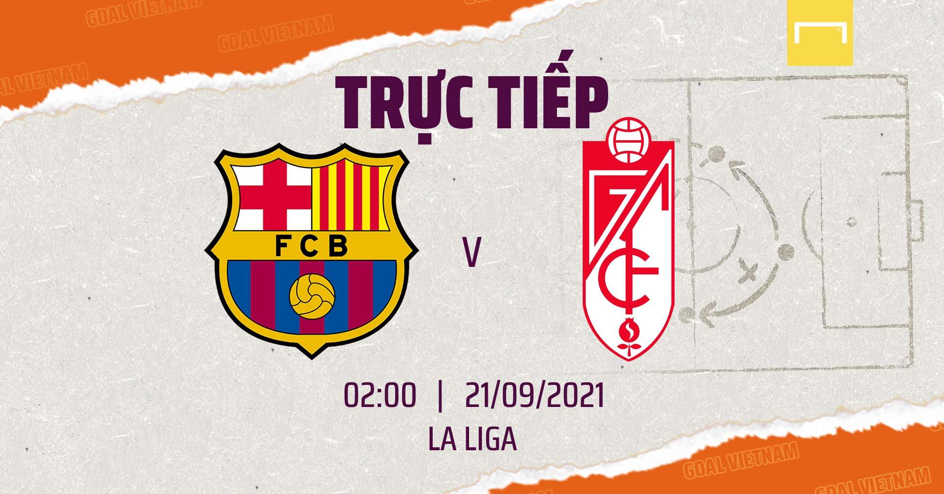 Live Barcelona vs Granada 2021/22 La Liga GFX