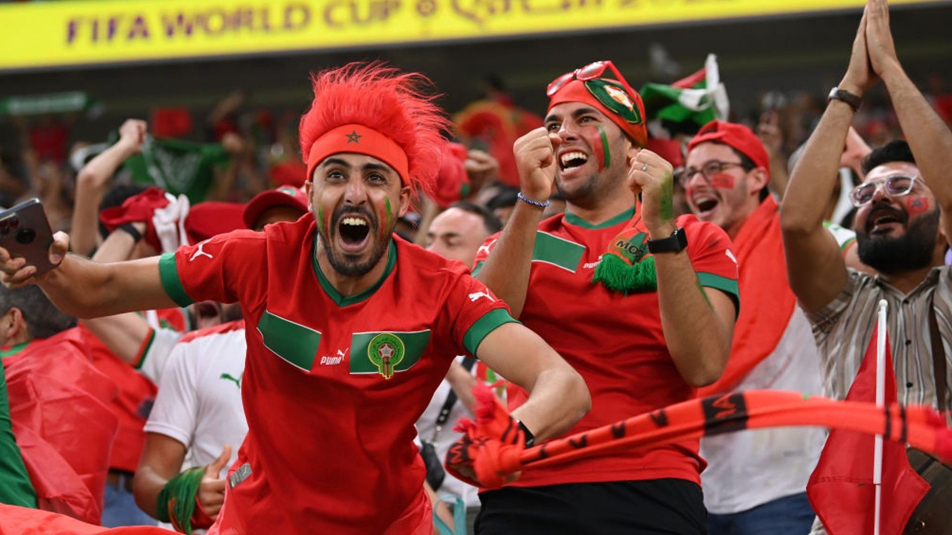 Morocco fans