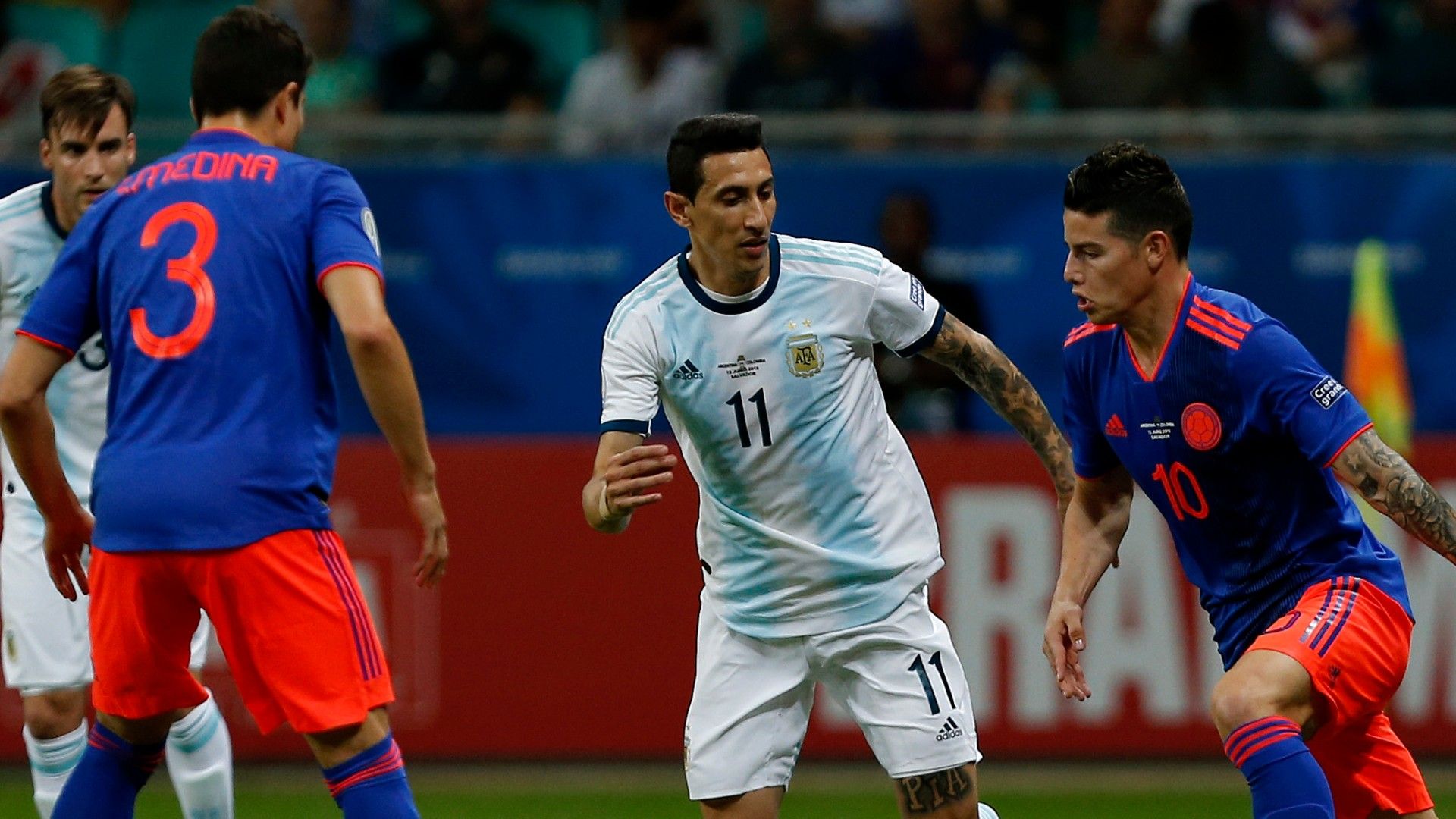 Di Maria James Argentina Colombia Fecha 1 Grupo B Copa America 2019