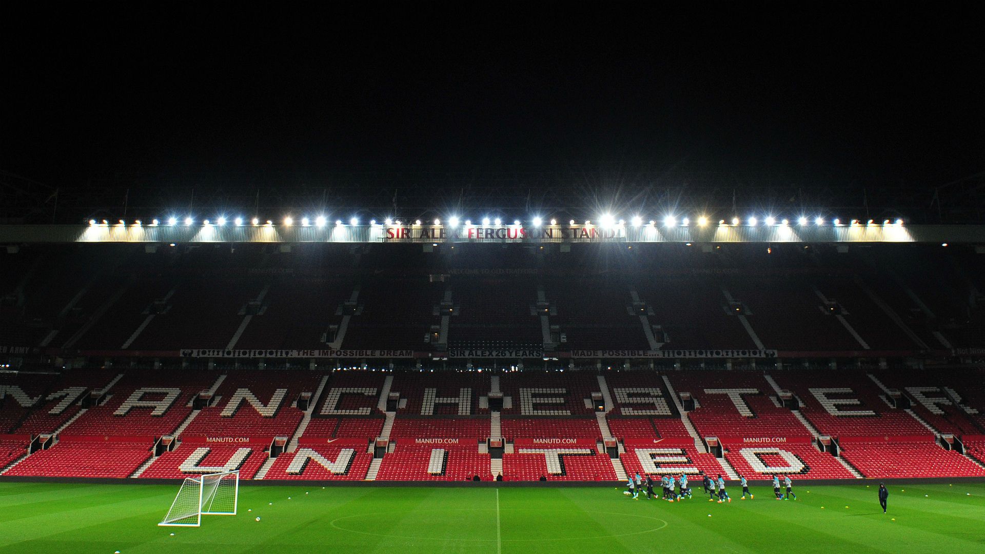 Portugal training Old Trafford
