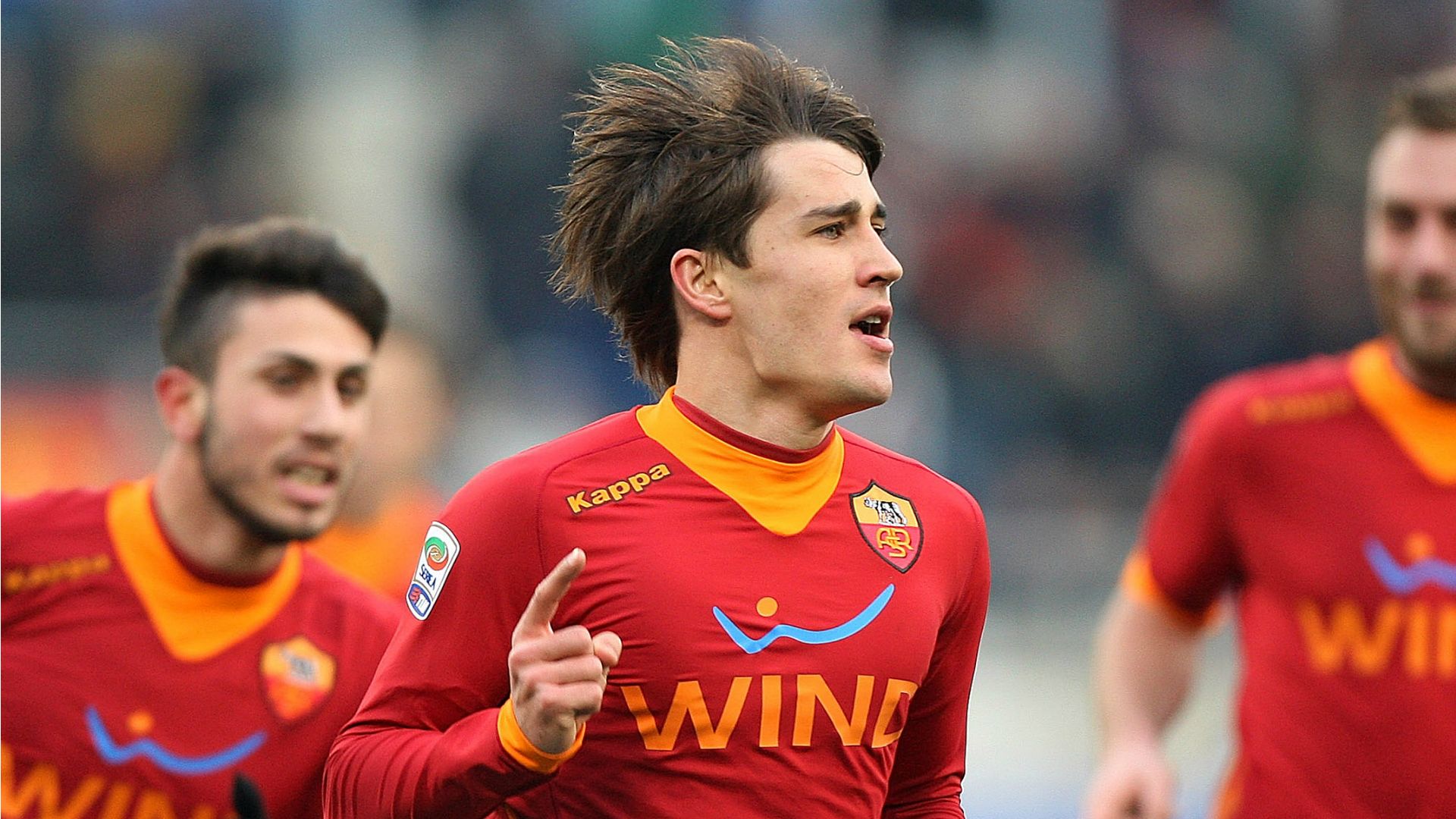 Bojan Krkic with Roma shirt
