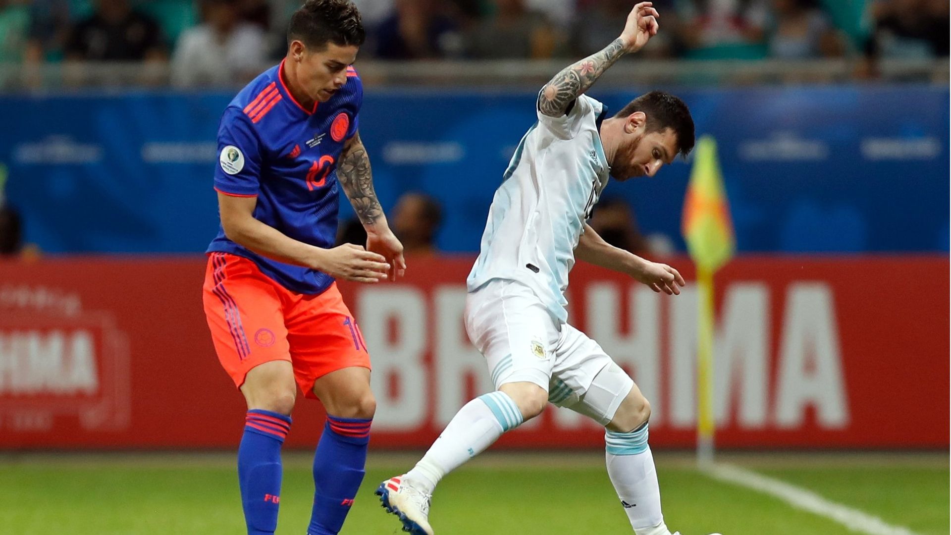 Argentina Colombia Copa América 2019 James Rodríguez Lionel Messi
