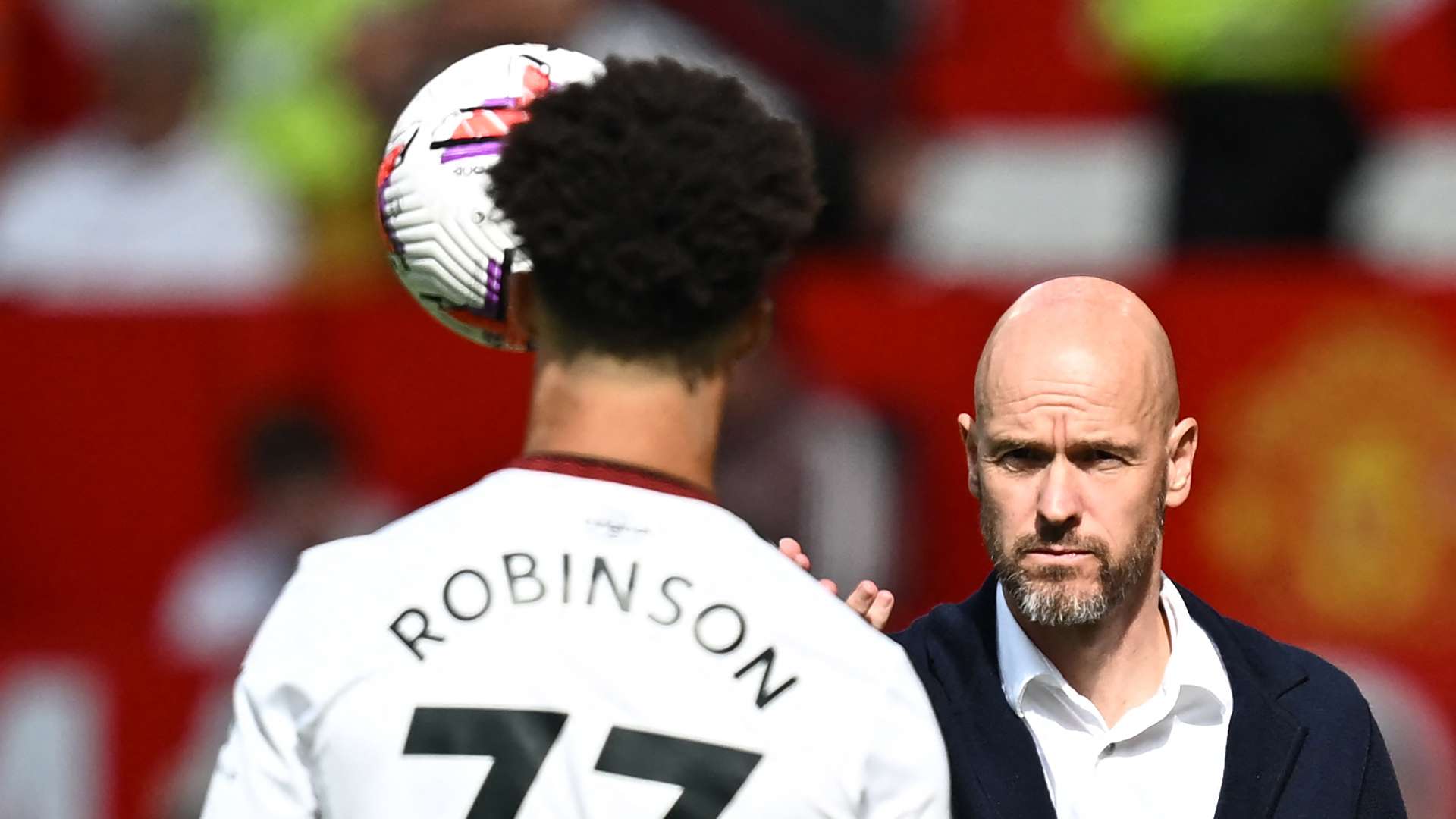 Erik ten Hag Manchester United Fulham 2022-23 Premier League