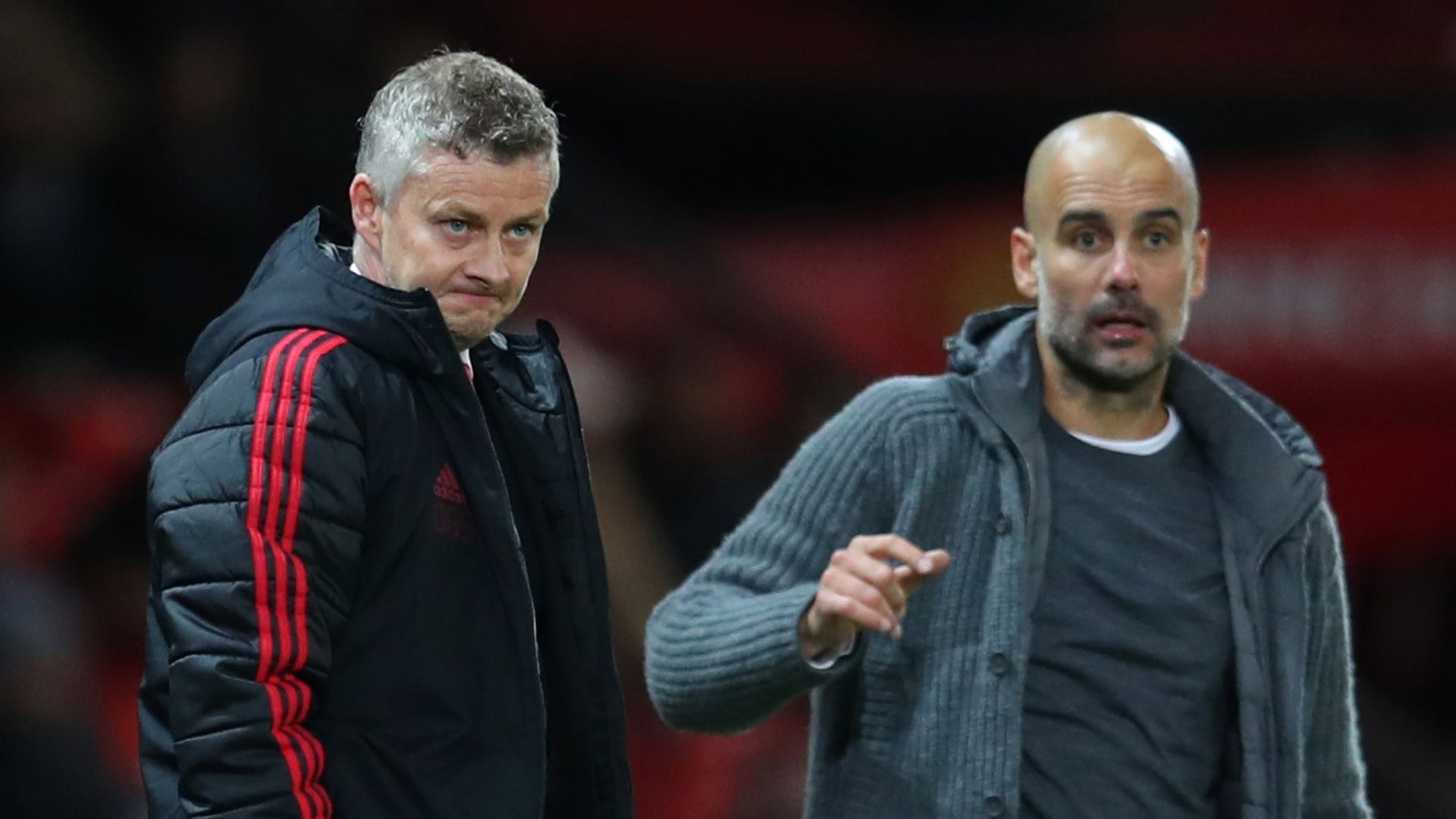 Ole Gunnar Solskjaer, Pep Guardiola