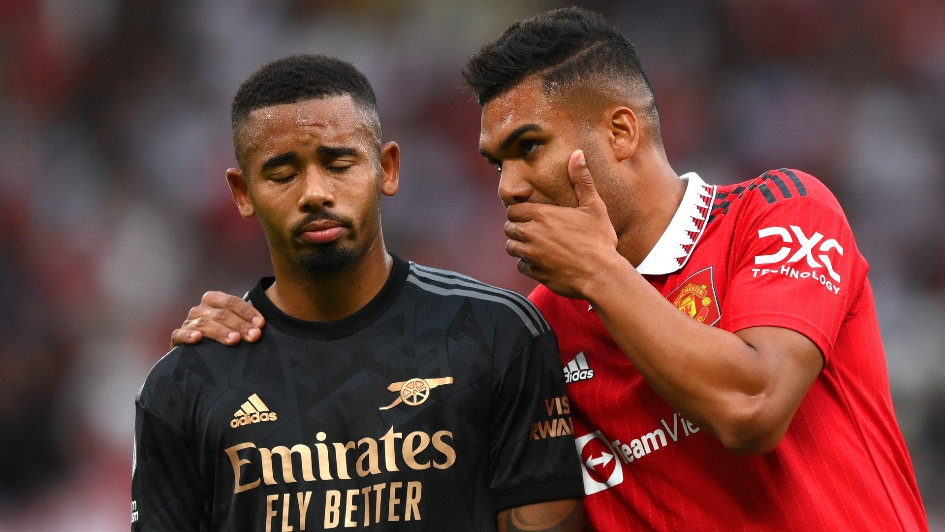Gabriel Jesus Casemiro Arsenal Man Utd 2022-23