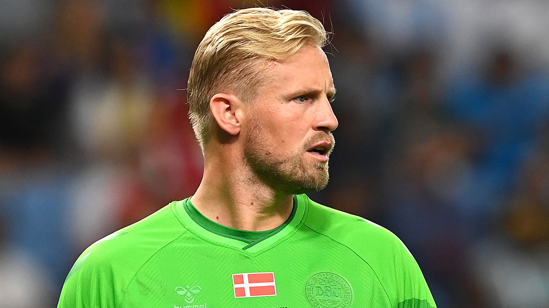 Kasper Schmeichel fait partie des footballeurs qui défendent la candidature nordique à l'Euro féminin de football 2025.