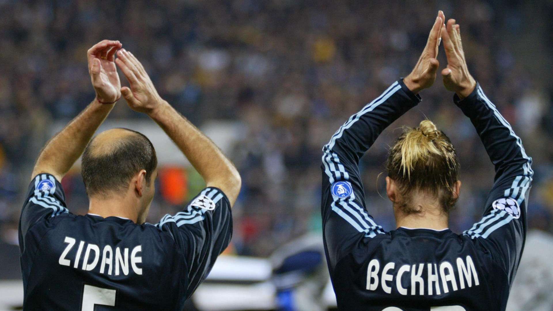 Beckham Zidane Real Madrid 21092003