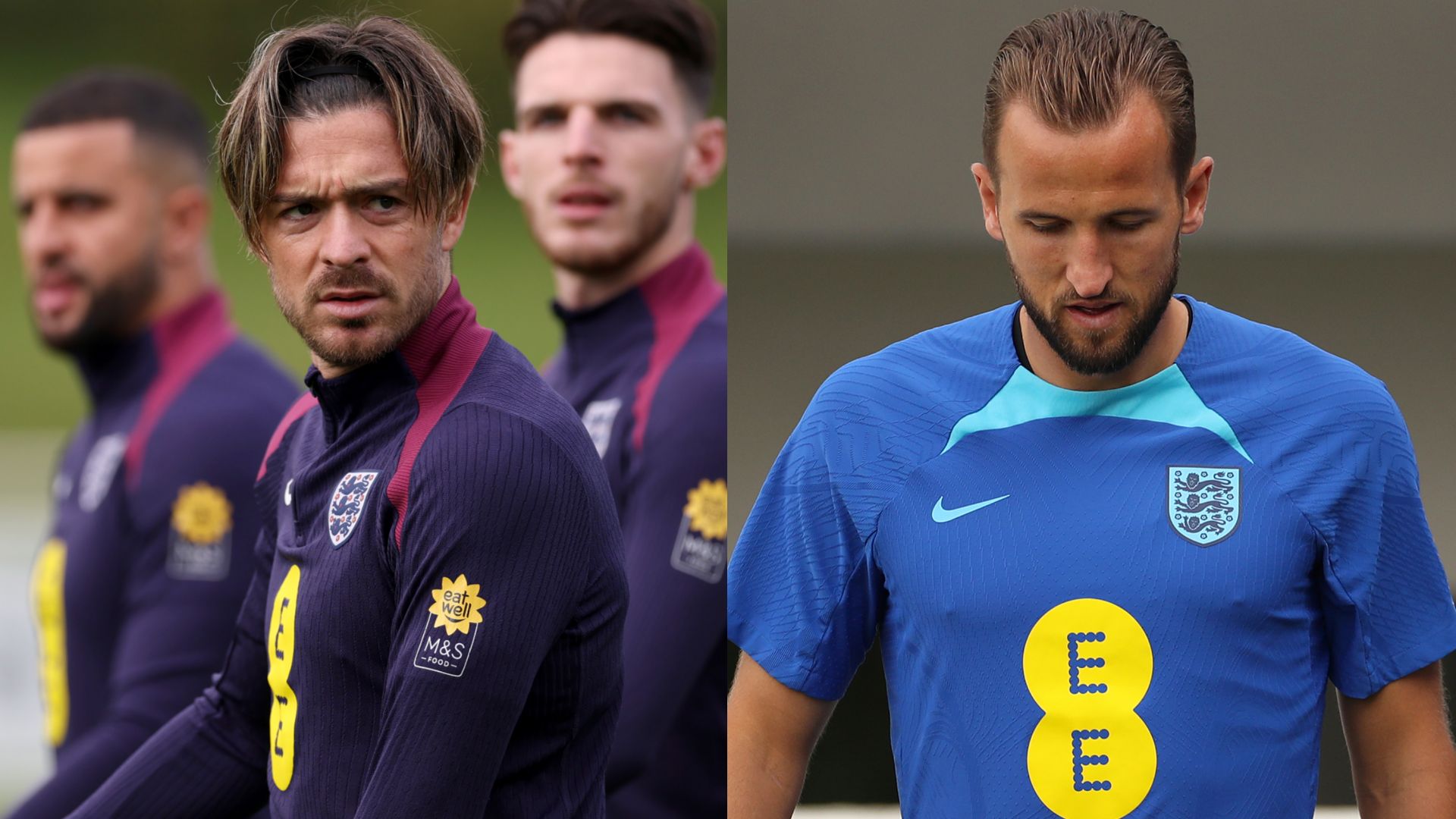 Jack Grealish Harry Kane England