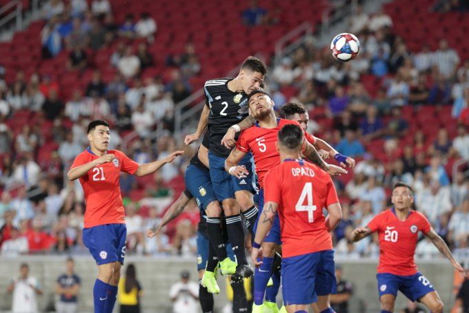 Martinez Quarta Argentina Chile Amistoso Internacional 05092019