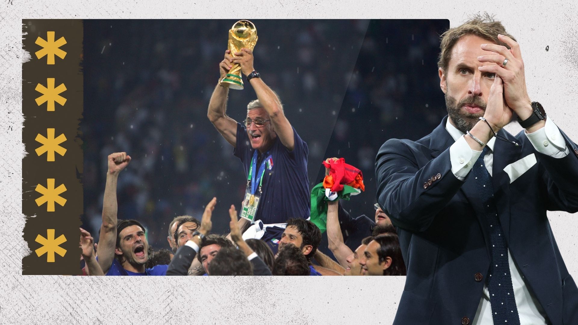 Gareth Southgate Marcello Lippi