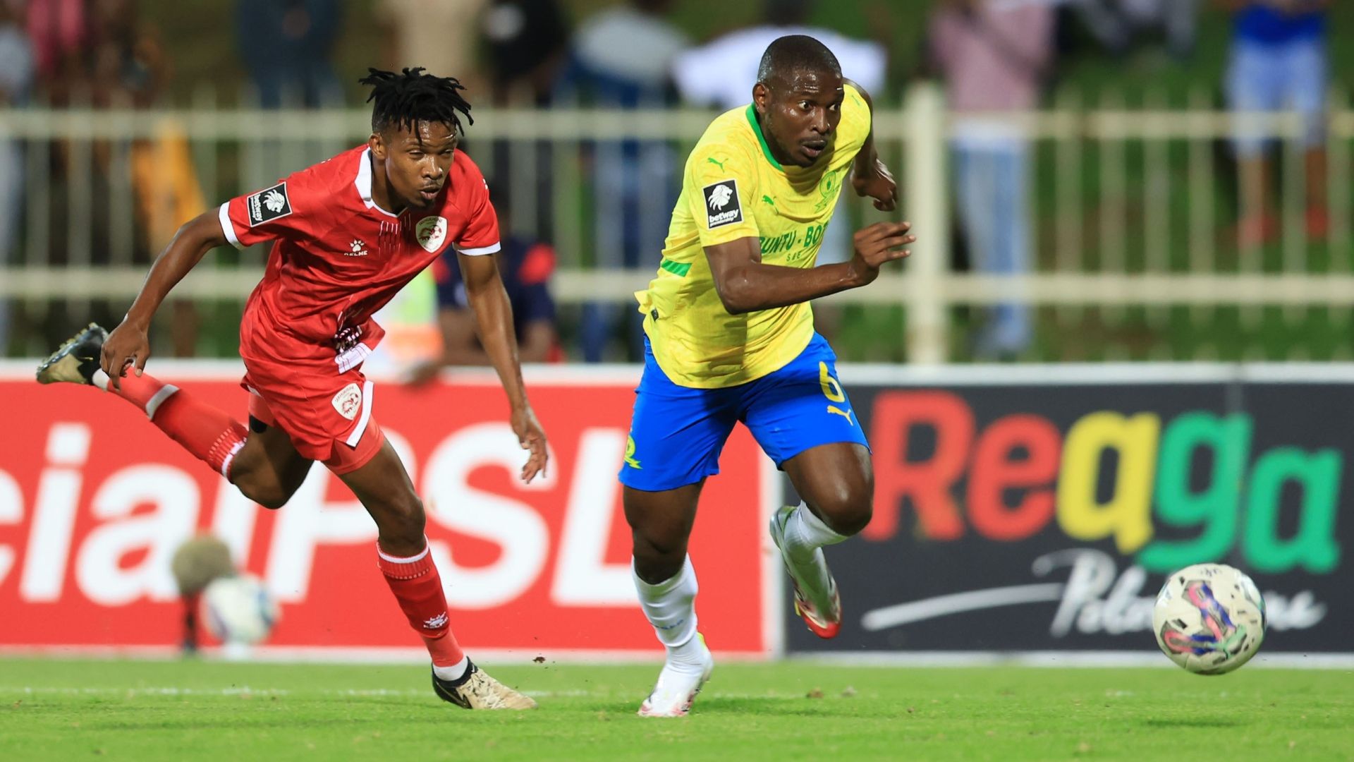 Aubrey Modiba, Mamelodi Sundowns & Shaune Mogaila, February 2025.