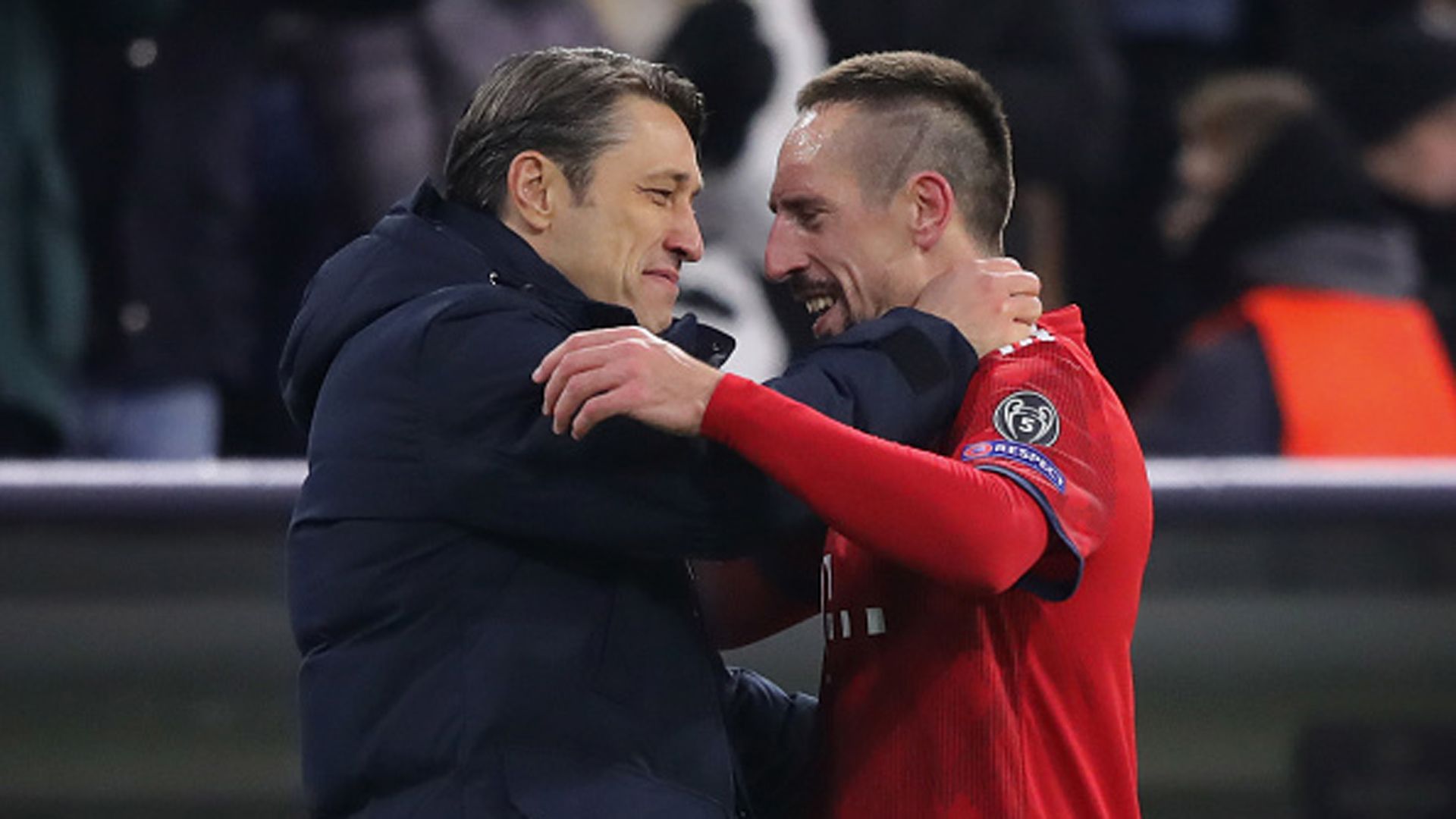 Niko Kovac Franck Ribery FC Bayern 27112018