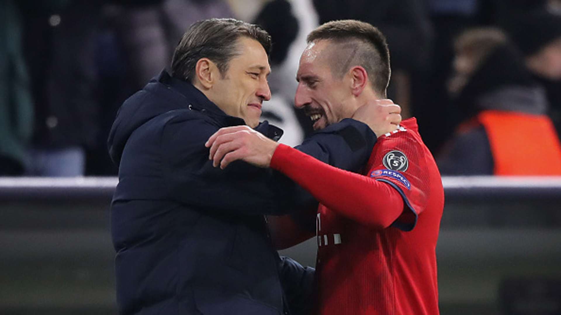 Niko Kovac Franck Ribery FC Bayern 27112018