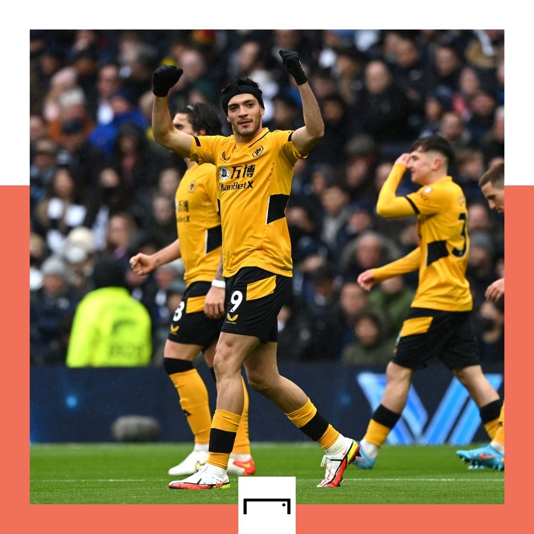 Raul Jimenez Wolves Manchester City Premier League 2021-22 GFX