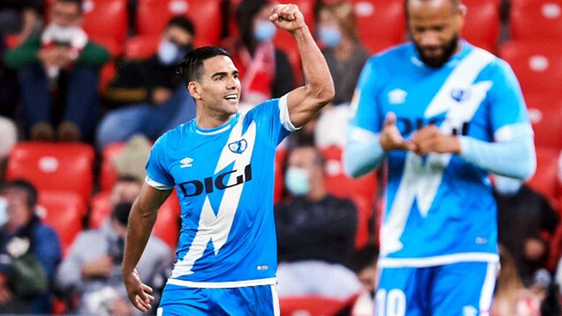 Radamel Falcao García Rayo Vallecano La Liga 2021