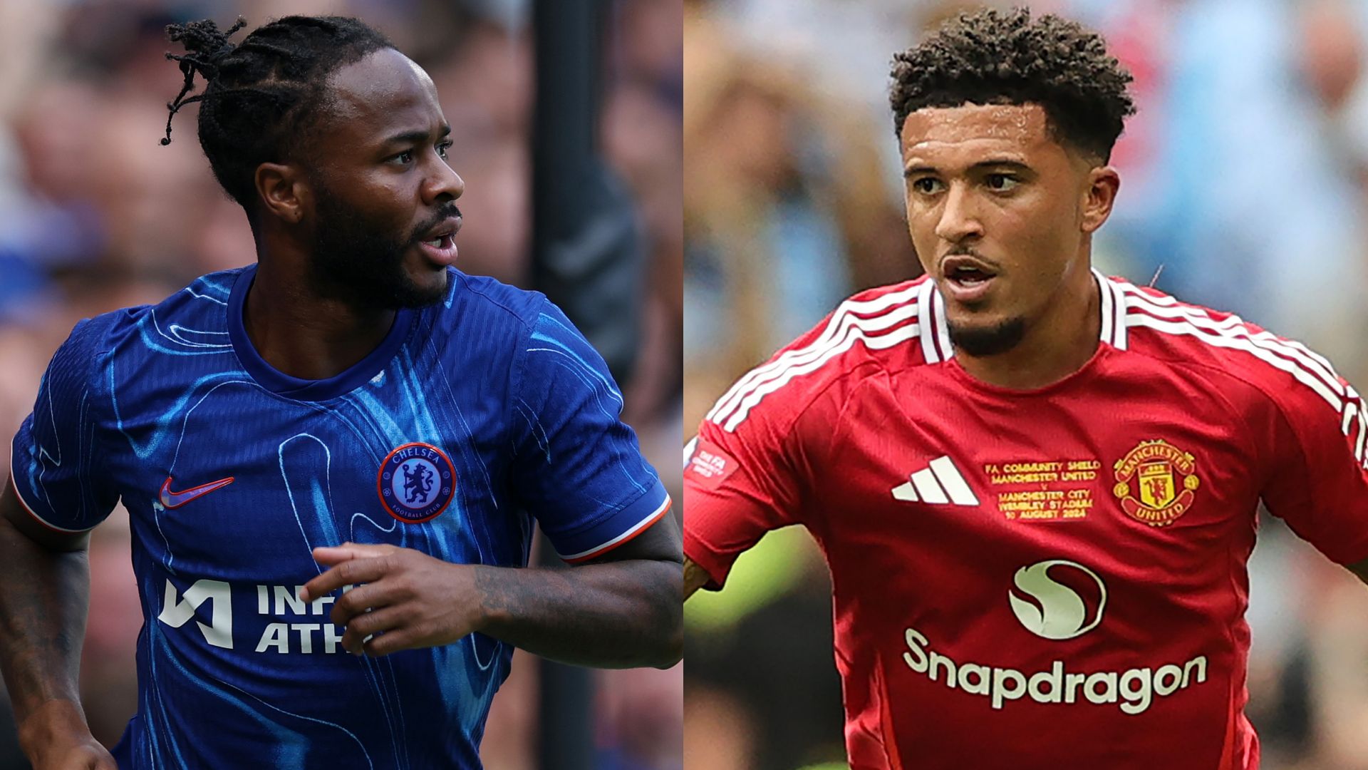 Raheem Sterling Jadon Sancho 2024