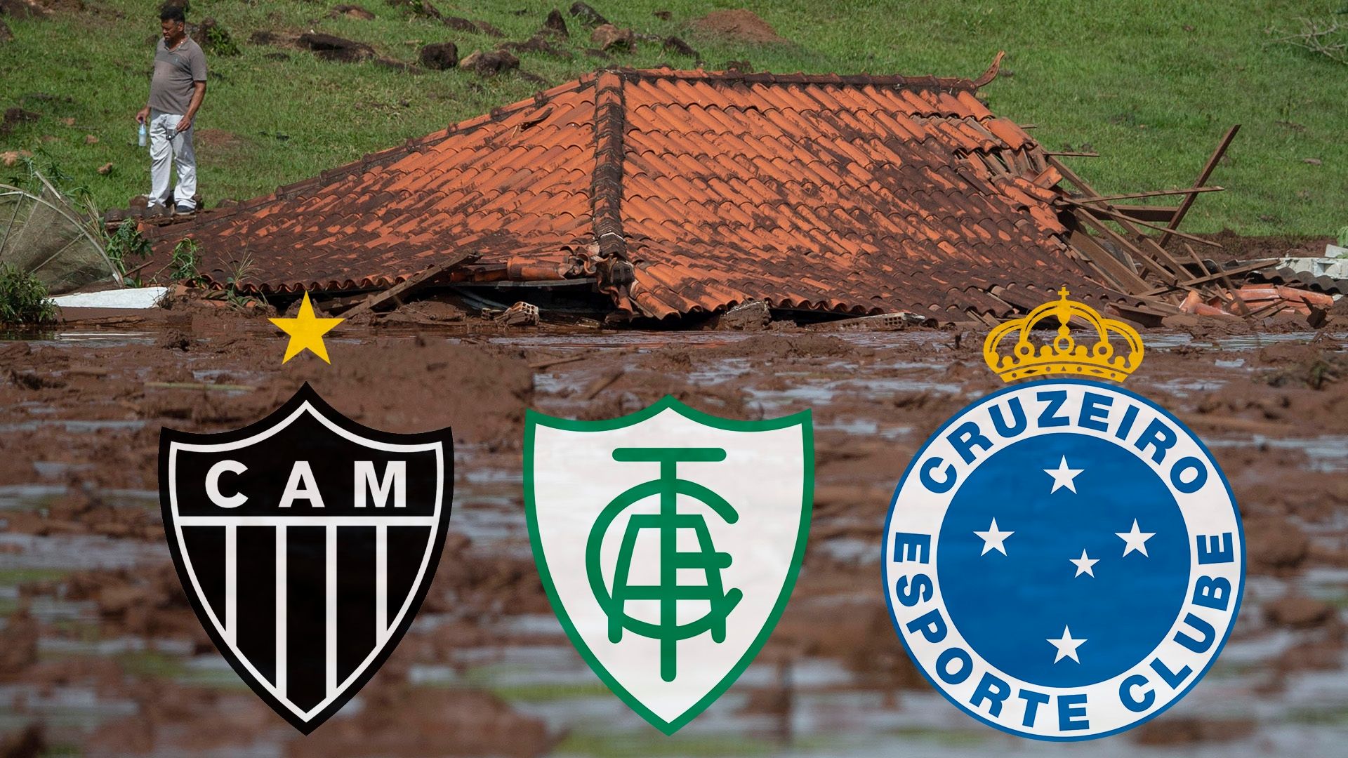 GFX Brumadinho Cruzeiro América Atlético 26012019