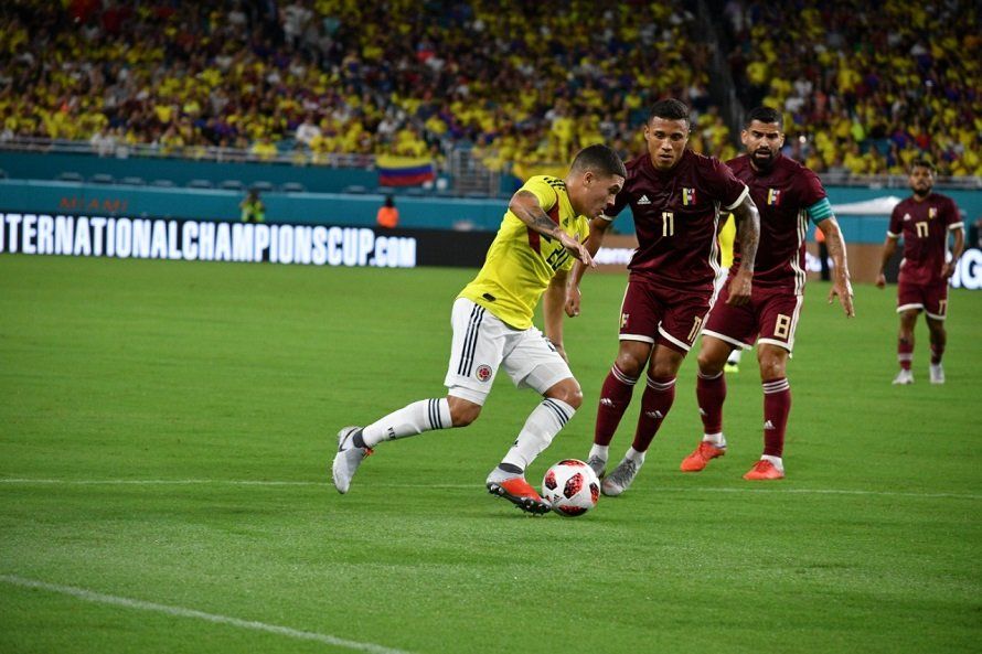 Juanfer Quintero Colombia - Venezuela Amistoso 2018