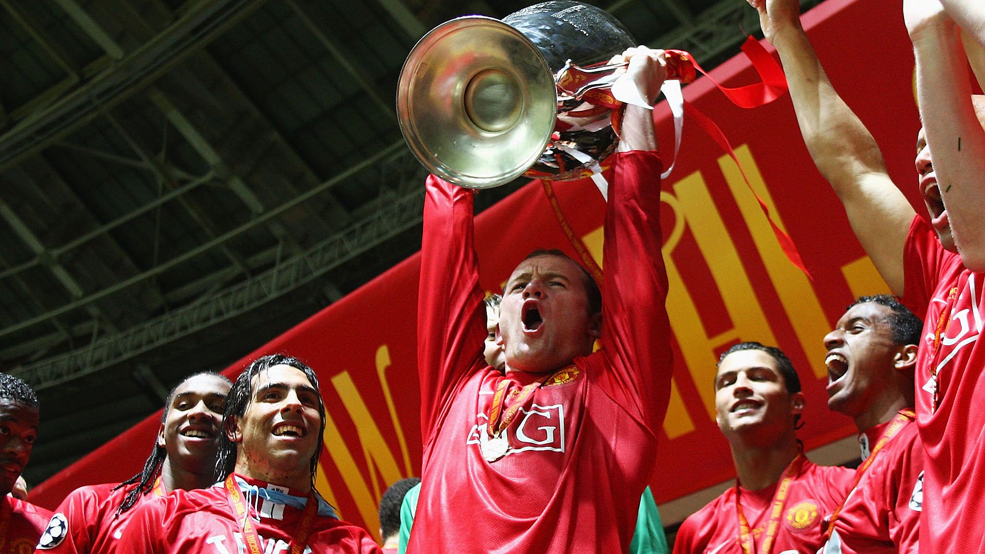 Wayne Rooney Manchester United Champions League