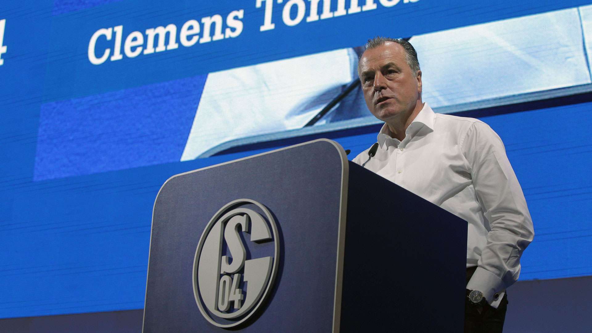 ONLY GERMANY Clemens Tönnies Schalke 04