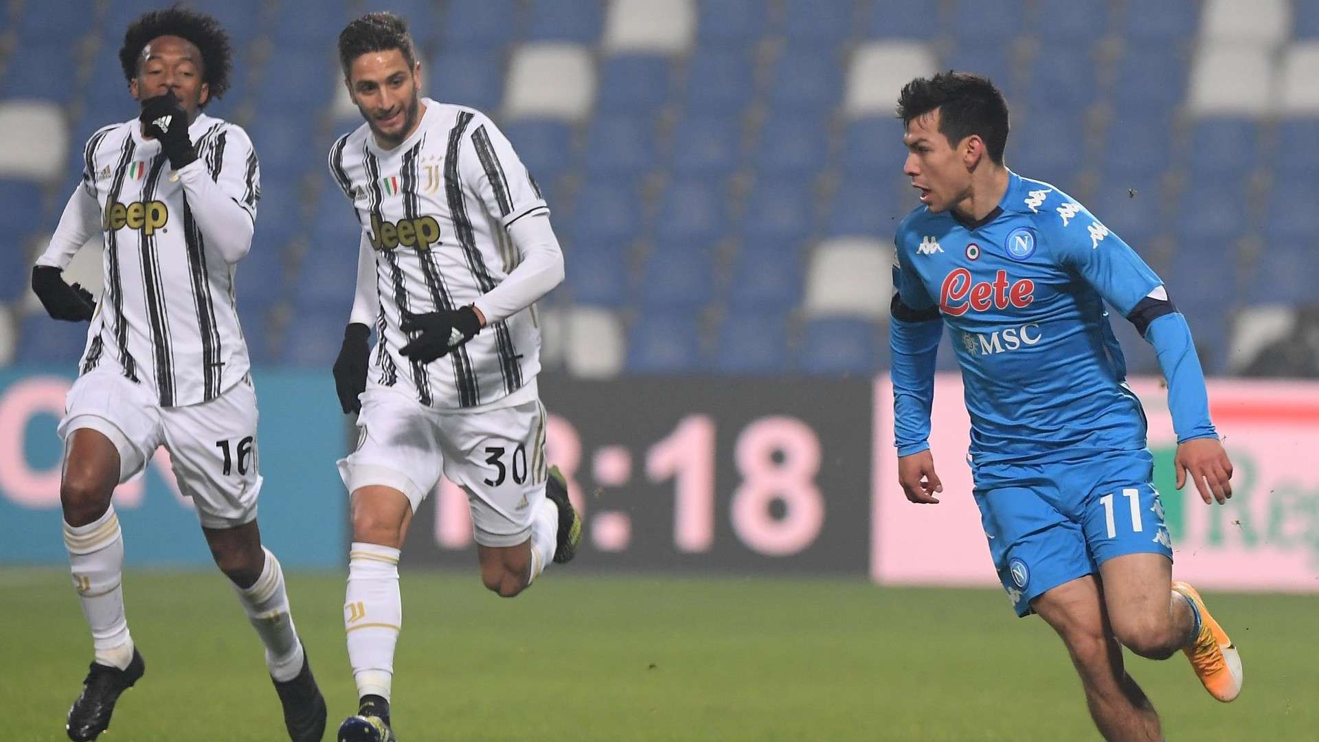 Lozano Napoli Juventus