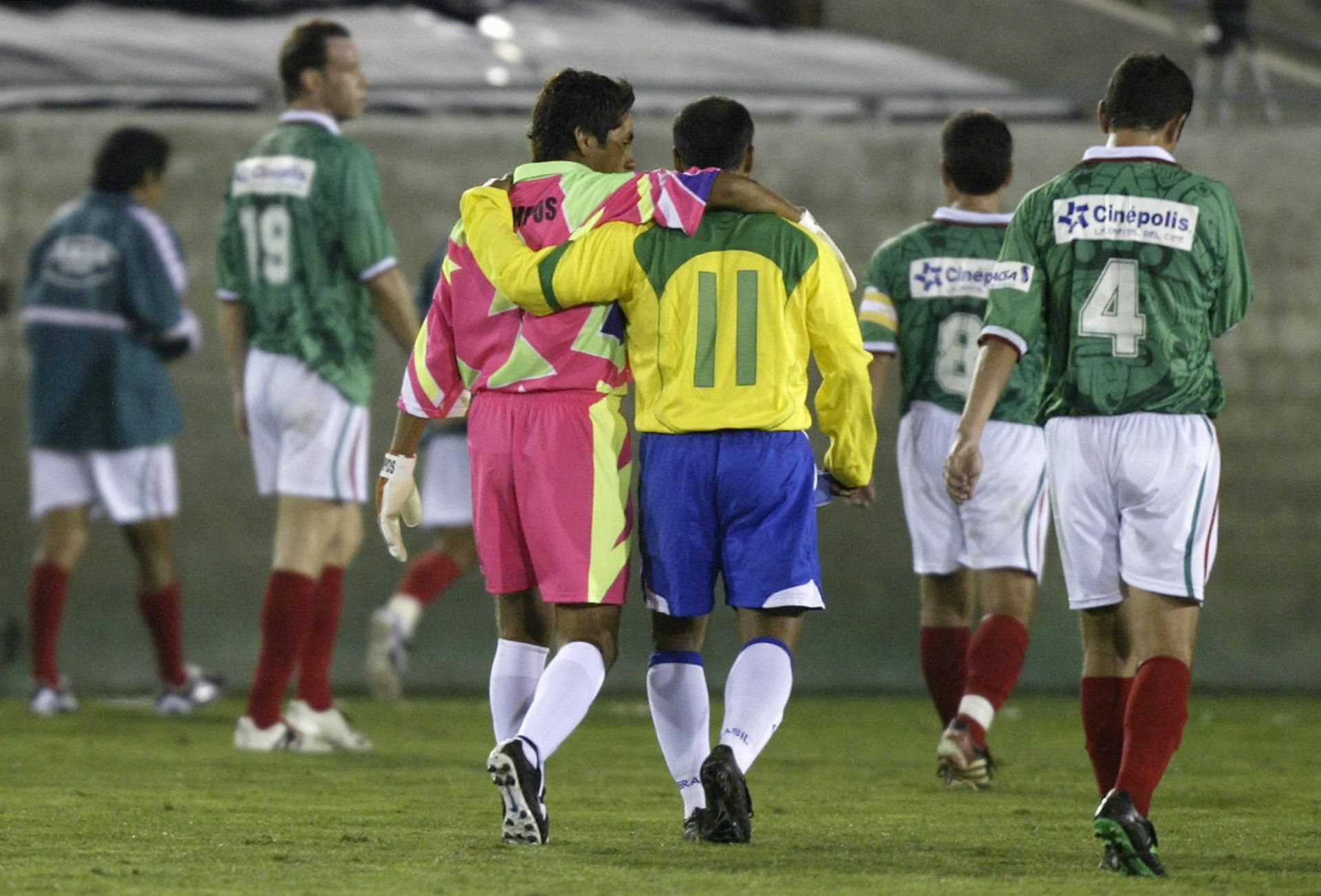 Jorge Campos y Romario