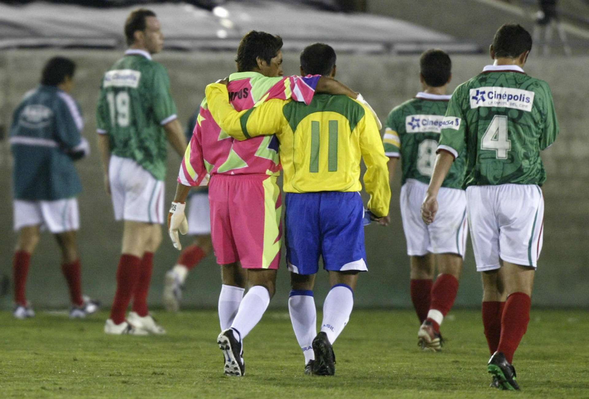 Jorge Campos y Romario