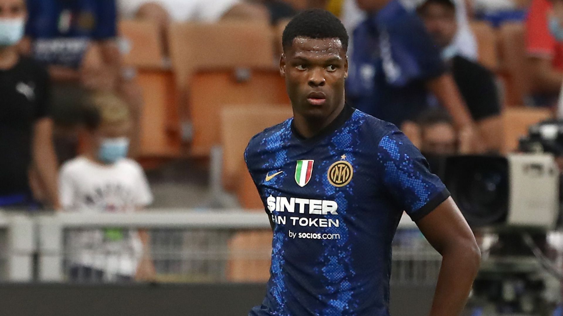 Denzel Dumfries Inter Genoa Serie A