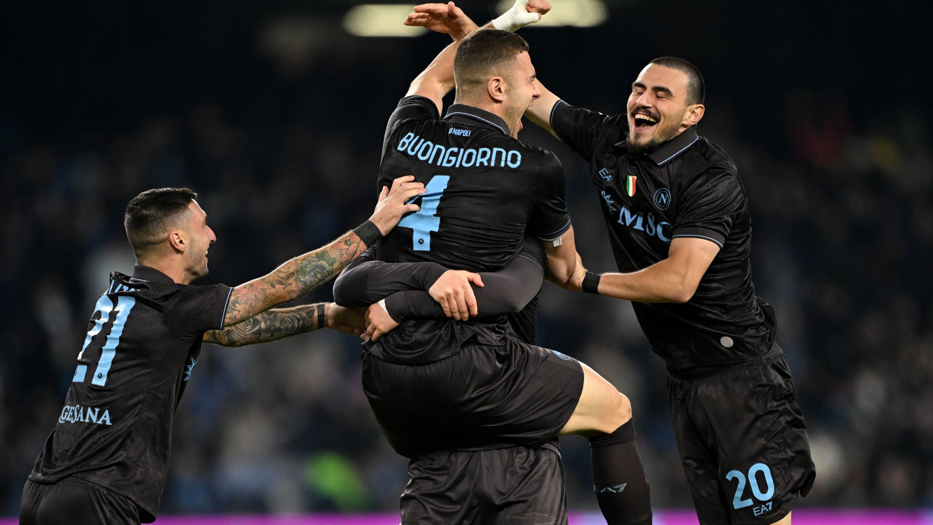 Buongiorno Napoli Cagliari Coppa Italia