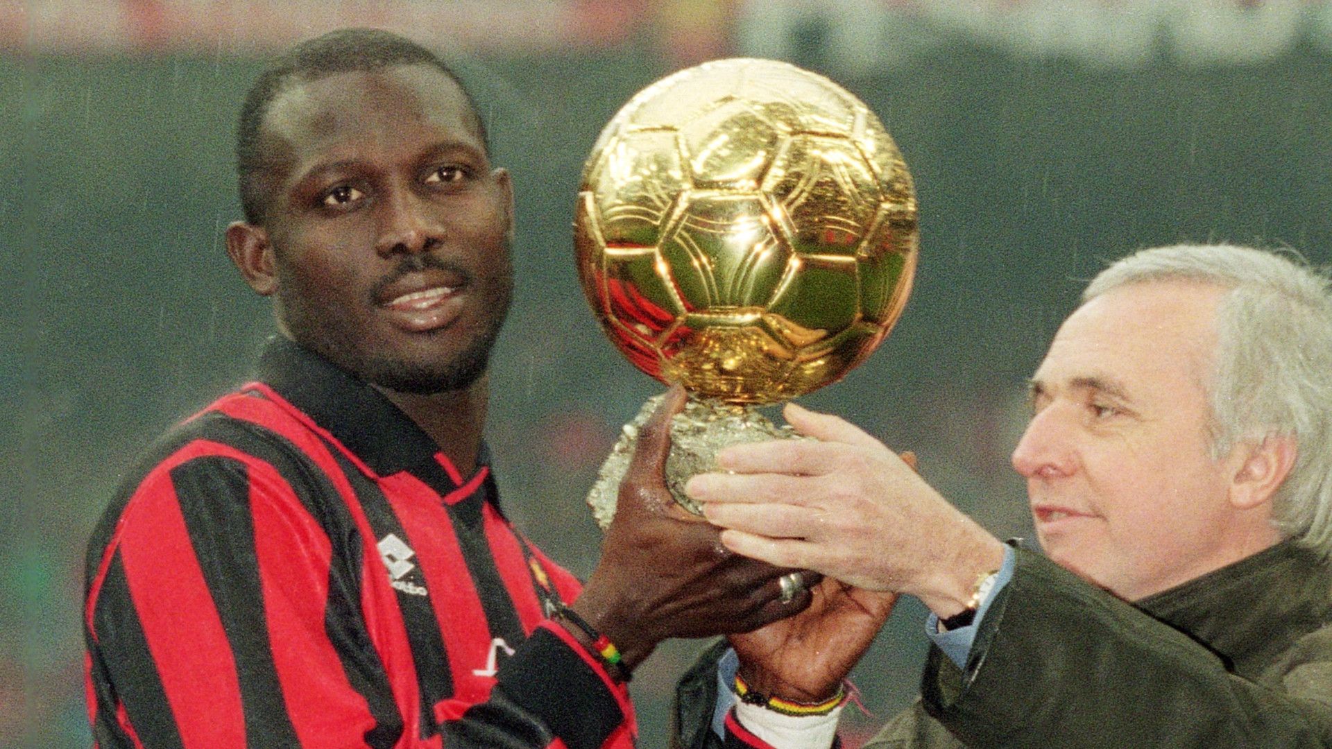 George Weah Milan Ballon d'Or