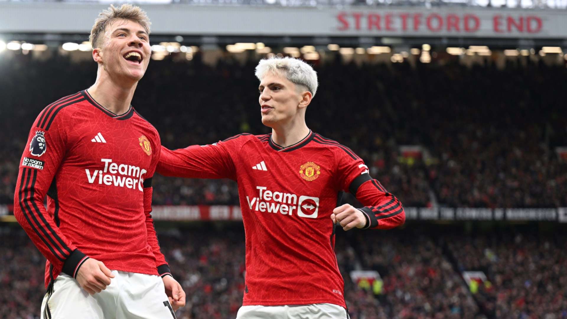 Rasmus Hojlund Alejandro Garnacho