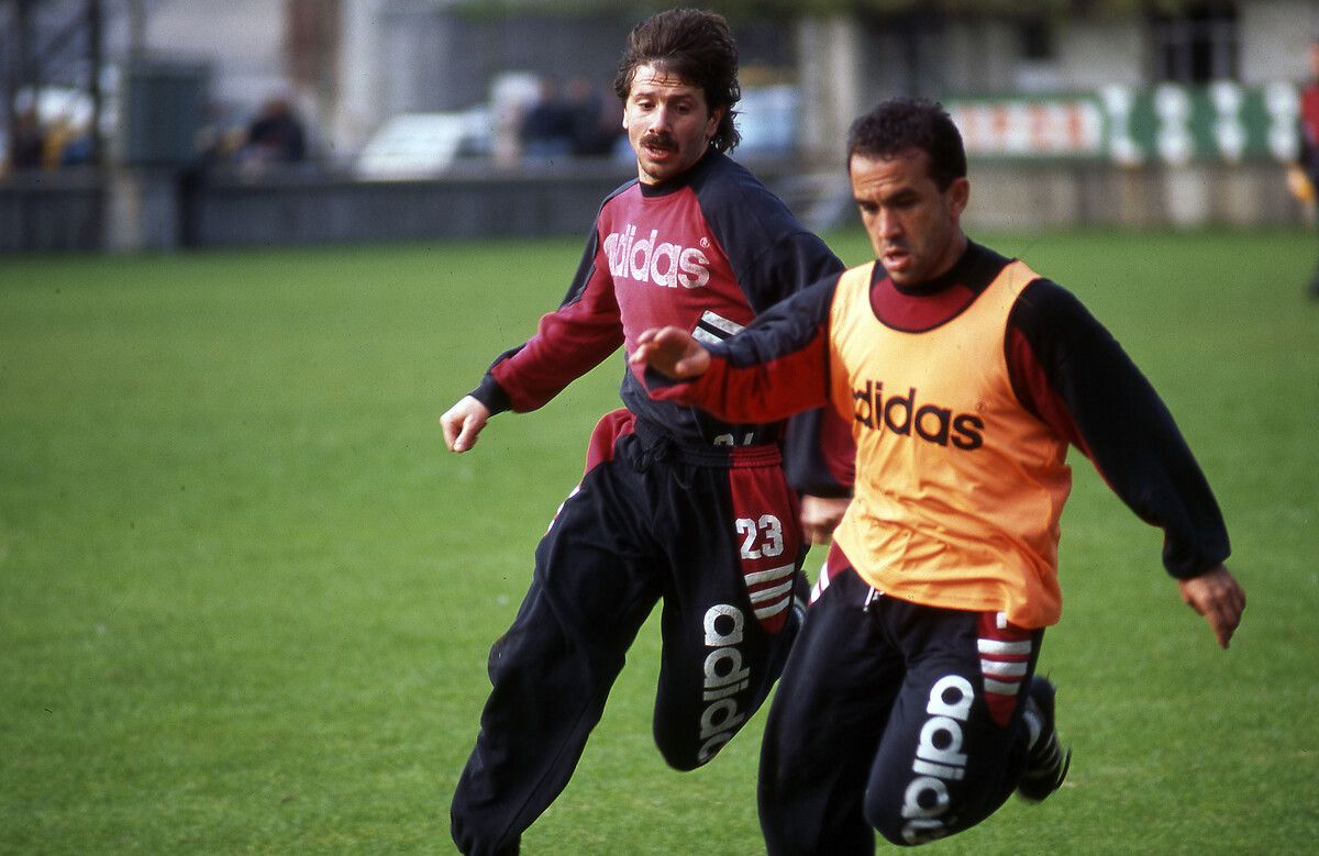 Metin Tekin & Mehmet Ozdilek Besiktas Training