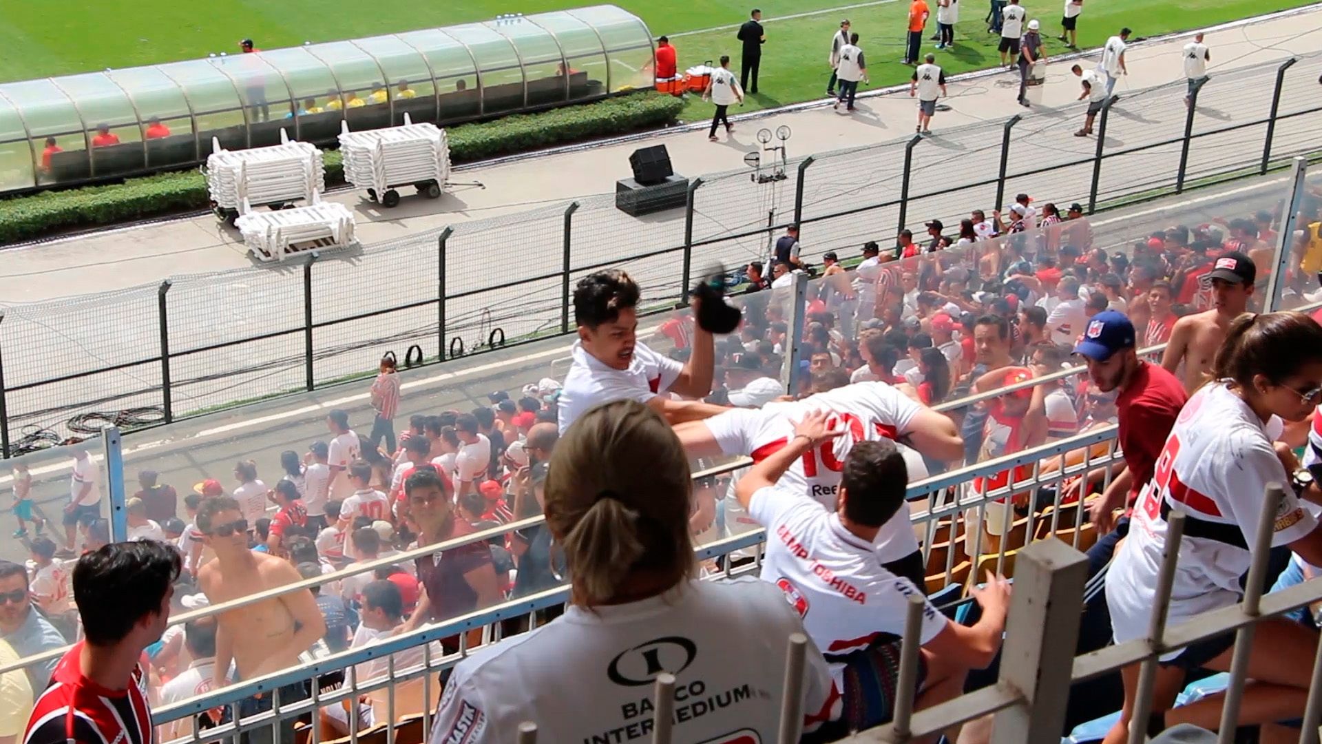 Copa São Paulo briga torcida 25 01 18