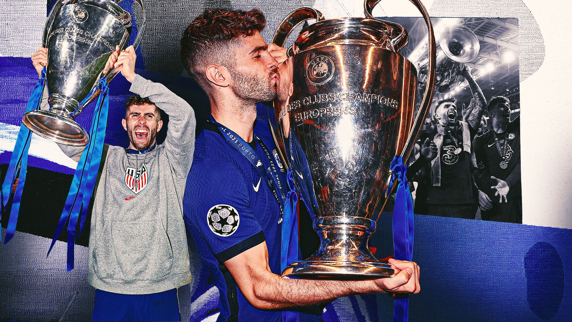 Throwback Thursday: Remember when USMNT star Christian Pulisic became the first American to play in and win a Champions League final with Chelsea? | Goal.com UK