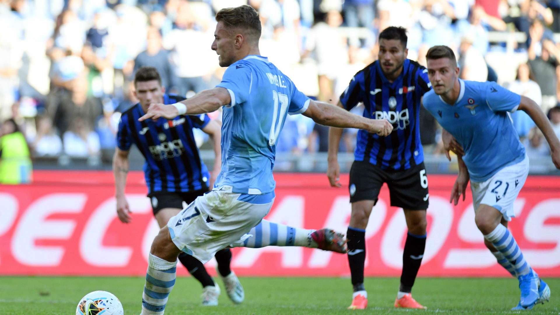 Immobile Lazio Atalanta