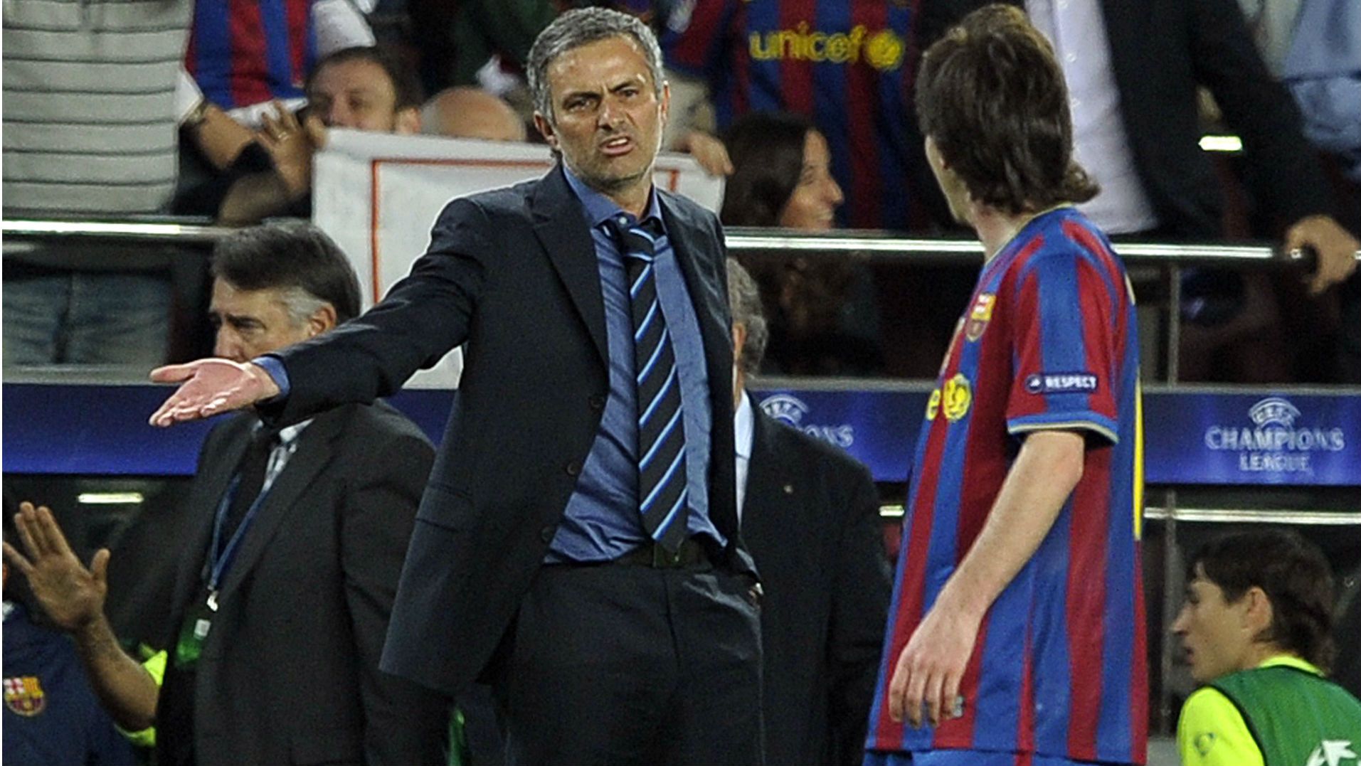 Jose Mourinho Lionel Messi