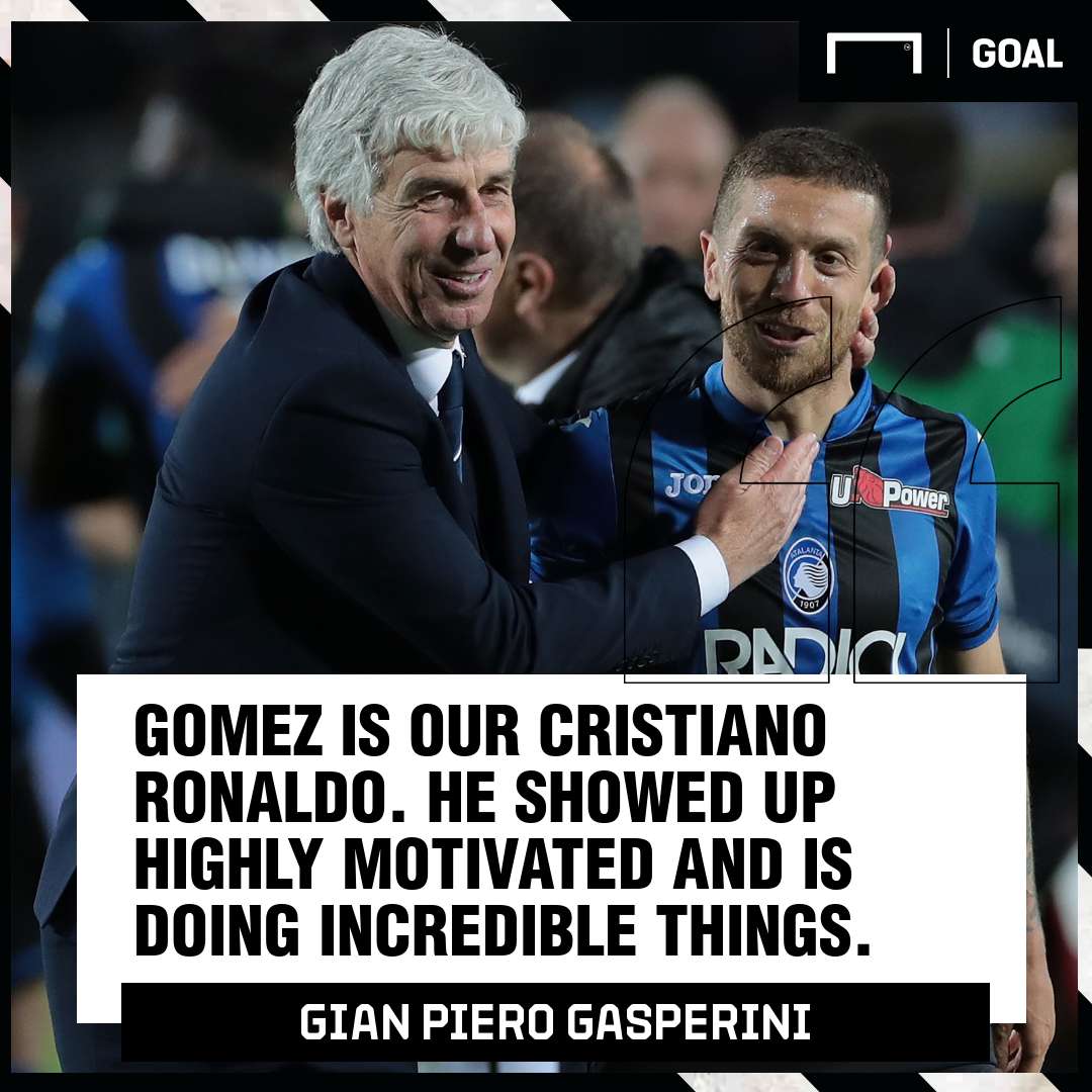 Gian Piero Gasperini Papu Gomez Atalanta PS