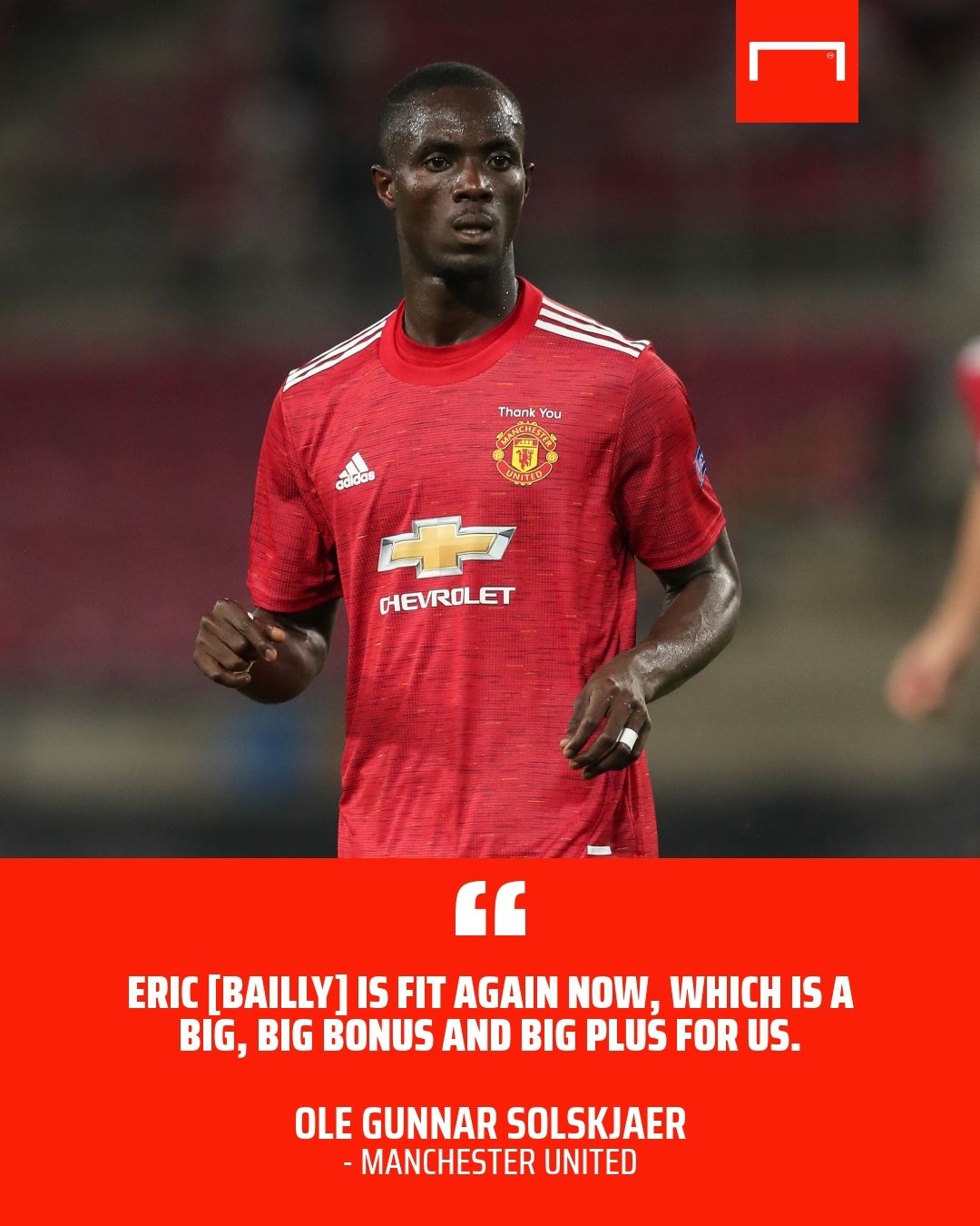 Eric Bailly Ole Gunnar Solskjaer GFX Manchester United